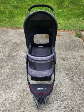 Gen7Pets Gray Pet Stroller